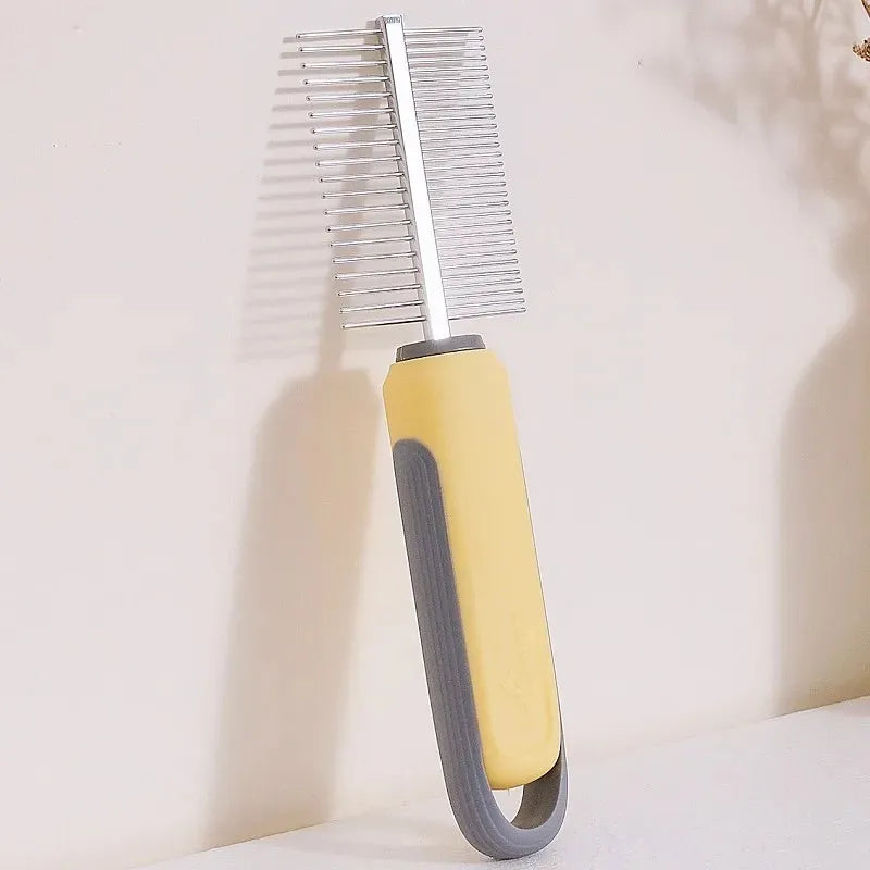Comb, Comfortable Pet Hair Remover Brush Double-sided Accessories