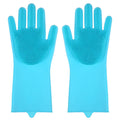 Pet Grooming Cleaning Gloves--Bathing Shampoo Glove Scrubber