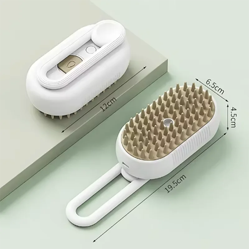Gentle Steam Brush for Cats, Dogs, and all kinds of pets