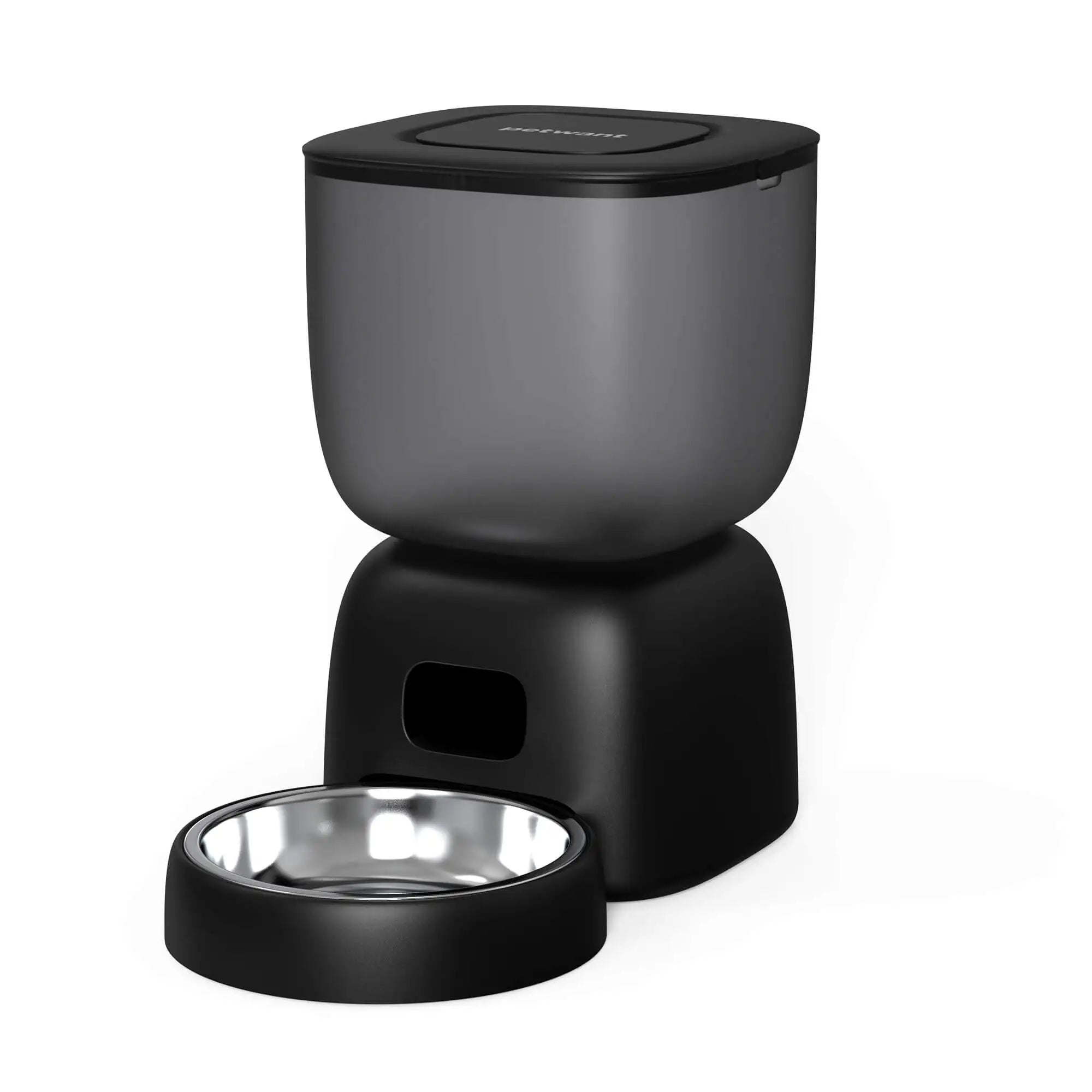 3L Self Feeding Pet Dog Feeder Timed 10S Voice Recorder Dual Power Supply Automatic Cat Food Dispenser